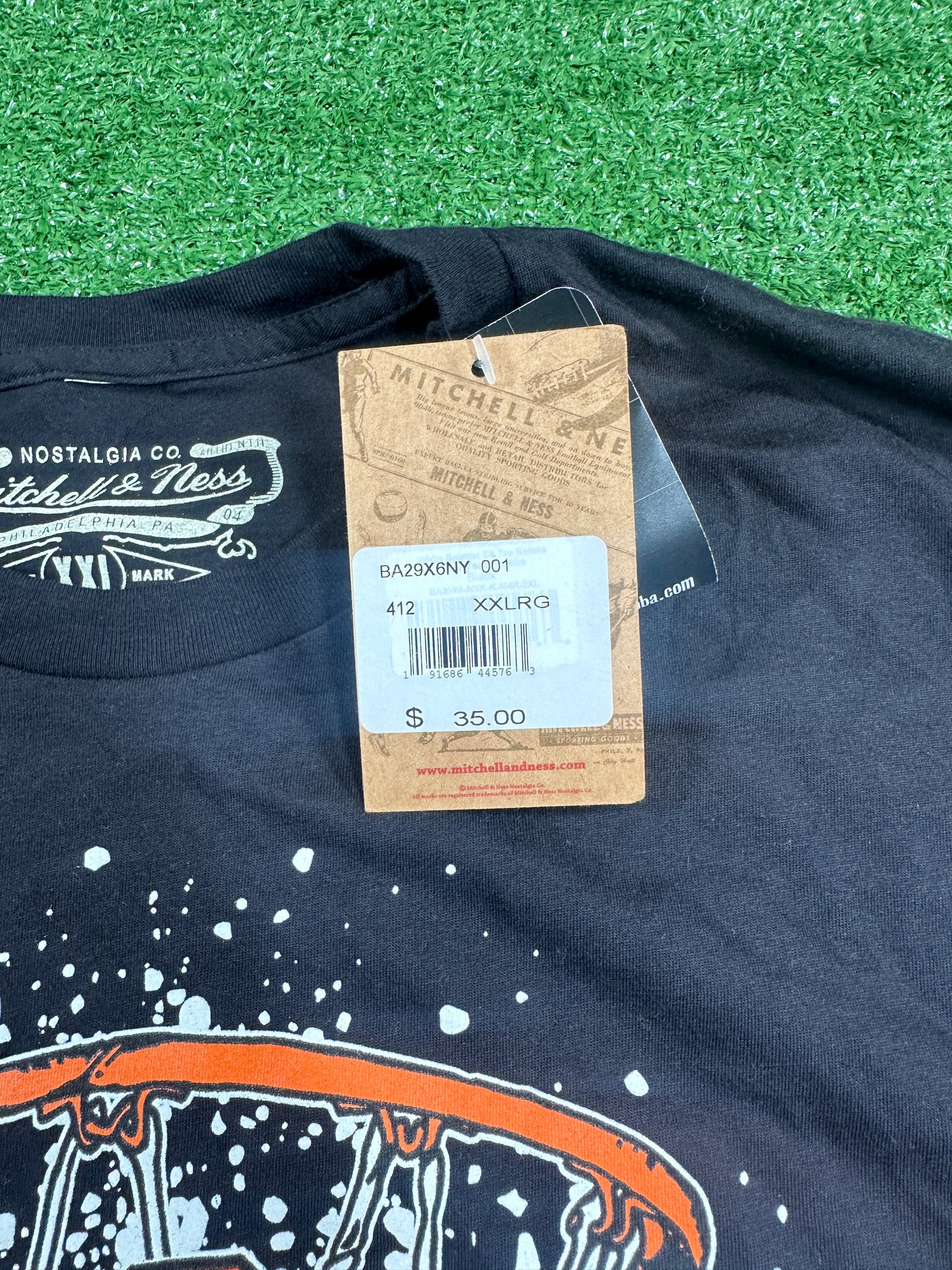 Mitchell & Ness X NBA New York Knicks 'USA' T-Shirt - Size Small