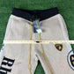 Men's RHUDE X Lamborghini Authentic Knitted Track Pants XL MSRP: $2,357
