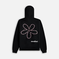 Awake NY Flower Stamp Hoodie - Black
