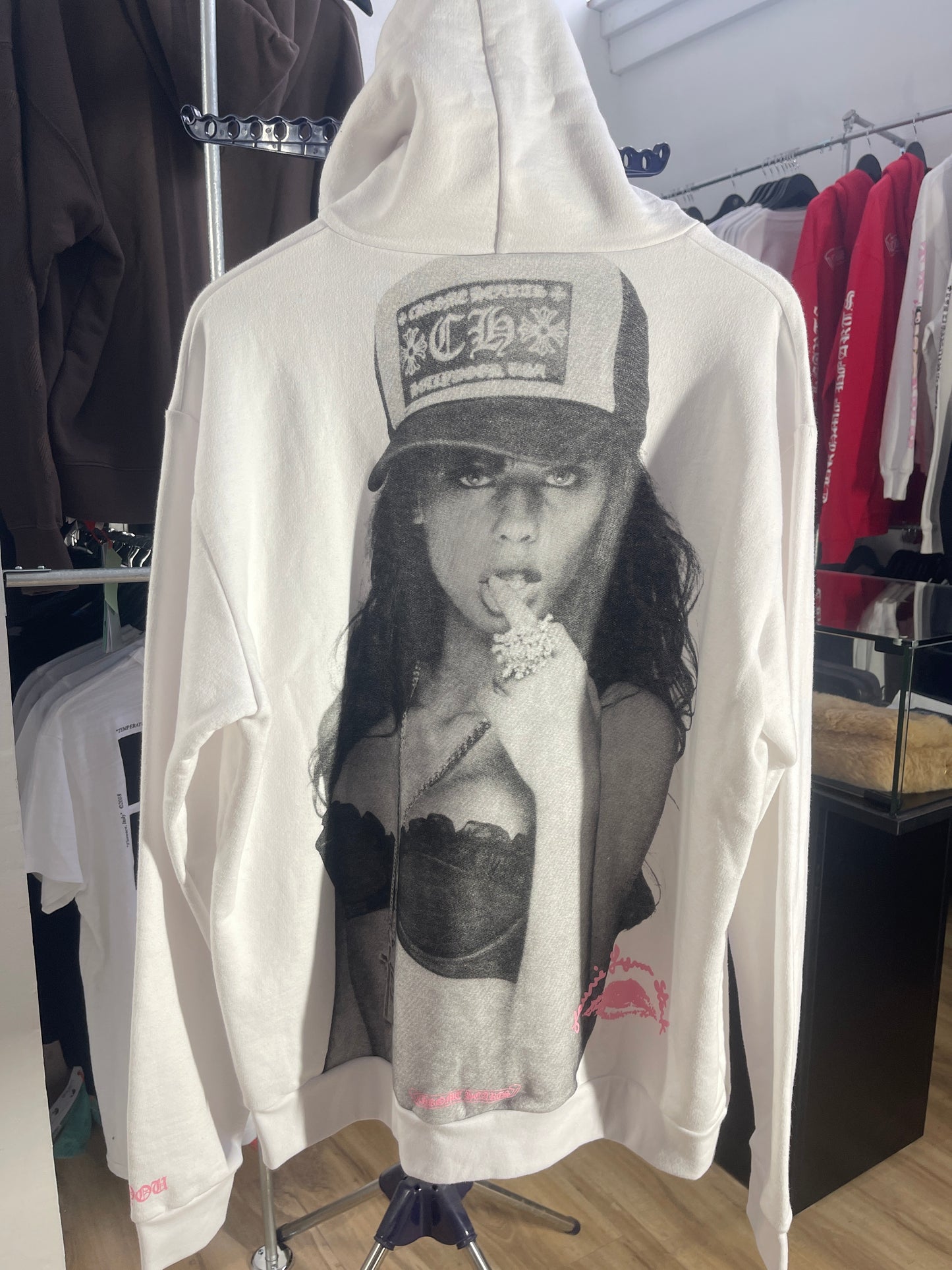 Chrome Hearts Laurie Lynn Stark Hoodie 'White’