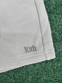 Kith Womens Rayne Sweatshorts Green Khaki Size Large