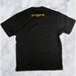 Mastermind World Gold Smiley Face Graphic Black T-Shirt Size Small