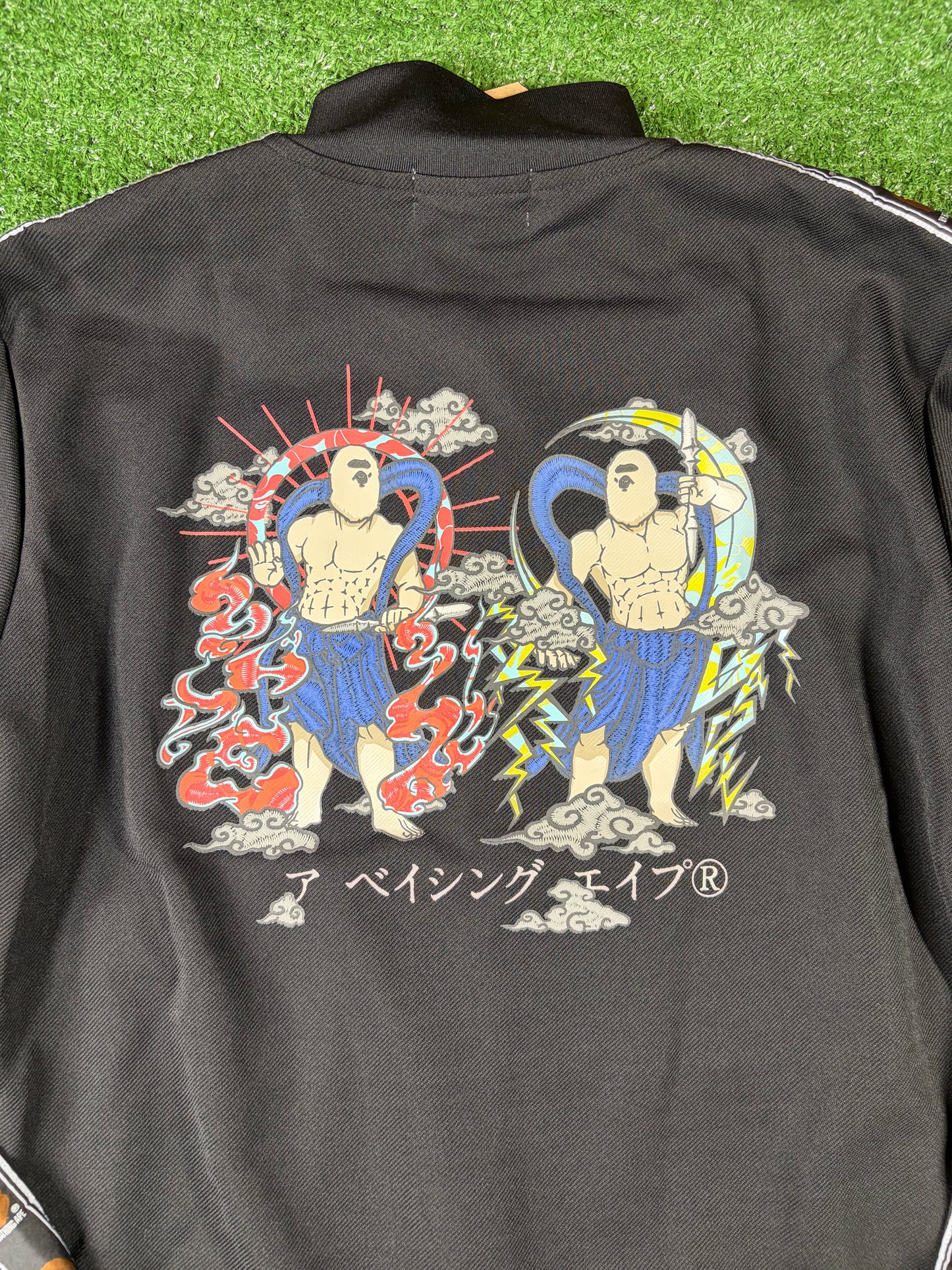 Bape Fujin Raijin 'Japan Guardians' Track Jacket Size XL