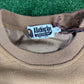 BAPE PolarTech Wide Fit Beige Crewneck Size Large