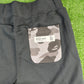 Bape X Ursus Black Cotton Sweatshorts Size Large