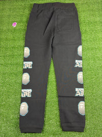 BAPE Aape Blue Graphic Sweatpants Size Medium