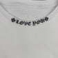 Chrome Hearts "Love You" Letter White Crewneck Sweater Size Large