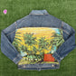 Palm Angels Sunrise Cobalt Denim Jacket Size Small (MSRP: $690.00)