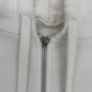 Chrome Hearts "F You' T-Bar Logo White Zip-Up Hoodie Size Large