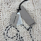 Palm Angels Butter Black Knitted A Sweater Size XS (MSRP: $1,232.00)