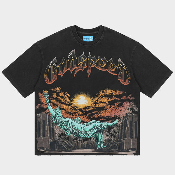 Godspeed Burnt Bridges II NGT-Shirt - Black
