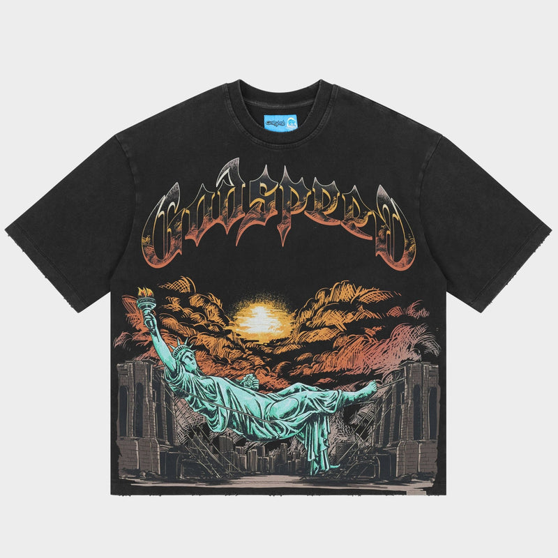 Godspeed Burnt Bridges II NGT-Shirt - Black