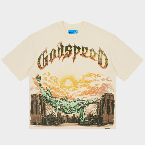 Godspeed Burnt Bridges II NGT-Shirt - Bone