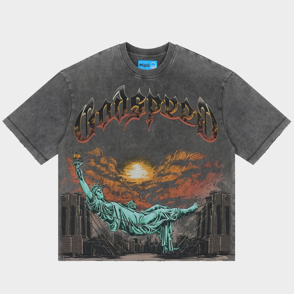 Godspeed Burnt Bridges II NGT-Shirt - Grey