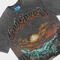 Godspeed Burnt Bridges II NGT-Shirt - Grey