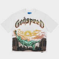 Godspeed Burnt Bridges II NGT-Shirt - White