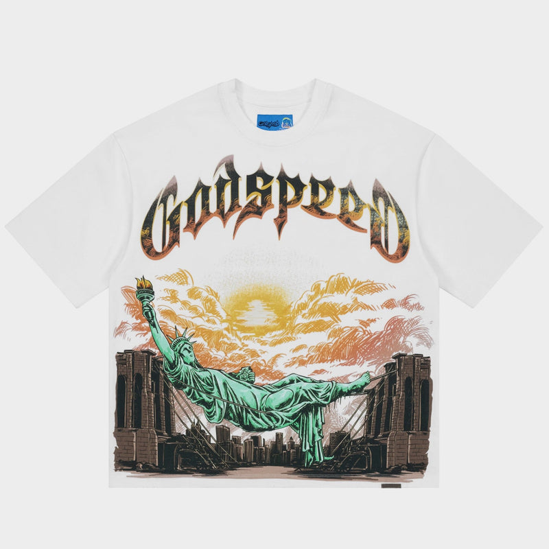 Godspeed Burnt Bridges II NGT-Shirt - White