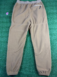 BAPE PolarTech Fleece Beige Drawstring Pants Size XL