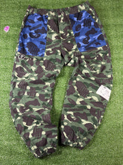 Bape x Undefeated Camo Flannel Cargo Pants Size XXL