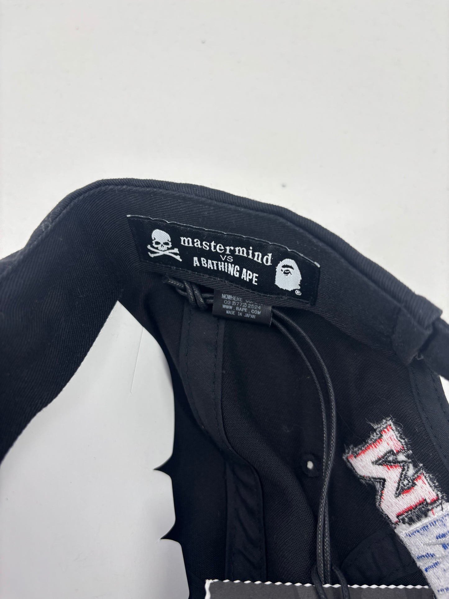 Bape X Mastermind World Tiger/Skull Logo Adjustable Panel Hat