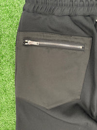 Mastermind World Back Pocket Patched Black Sweatpants Size Medium (MSRP: $1,329)