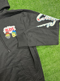Cheech & Chong Official Merch Full Black Sweatsuit - Size Medium