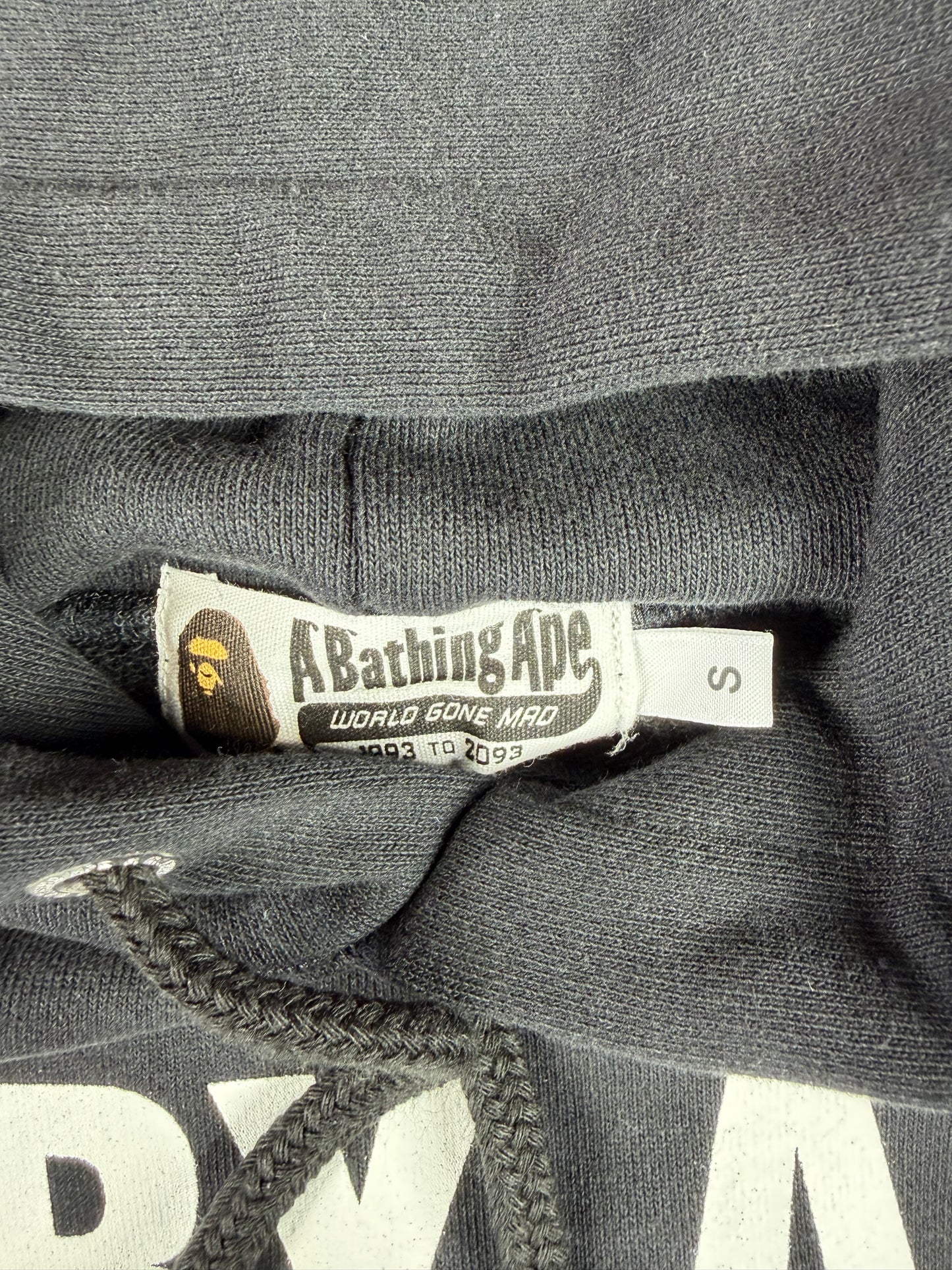 BAPE London Exclusive 'Very Ape' Black Hoodie Size Small