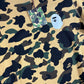 BAPE 1st Camo Ape Head Yellow Crewneck Sweater Size Large