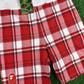 BAPE London Exculsive Red Check Sweatshorts Size XL