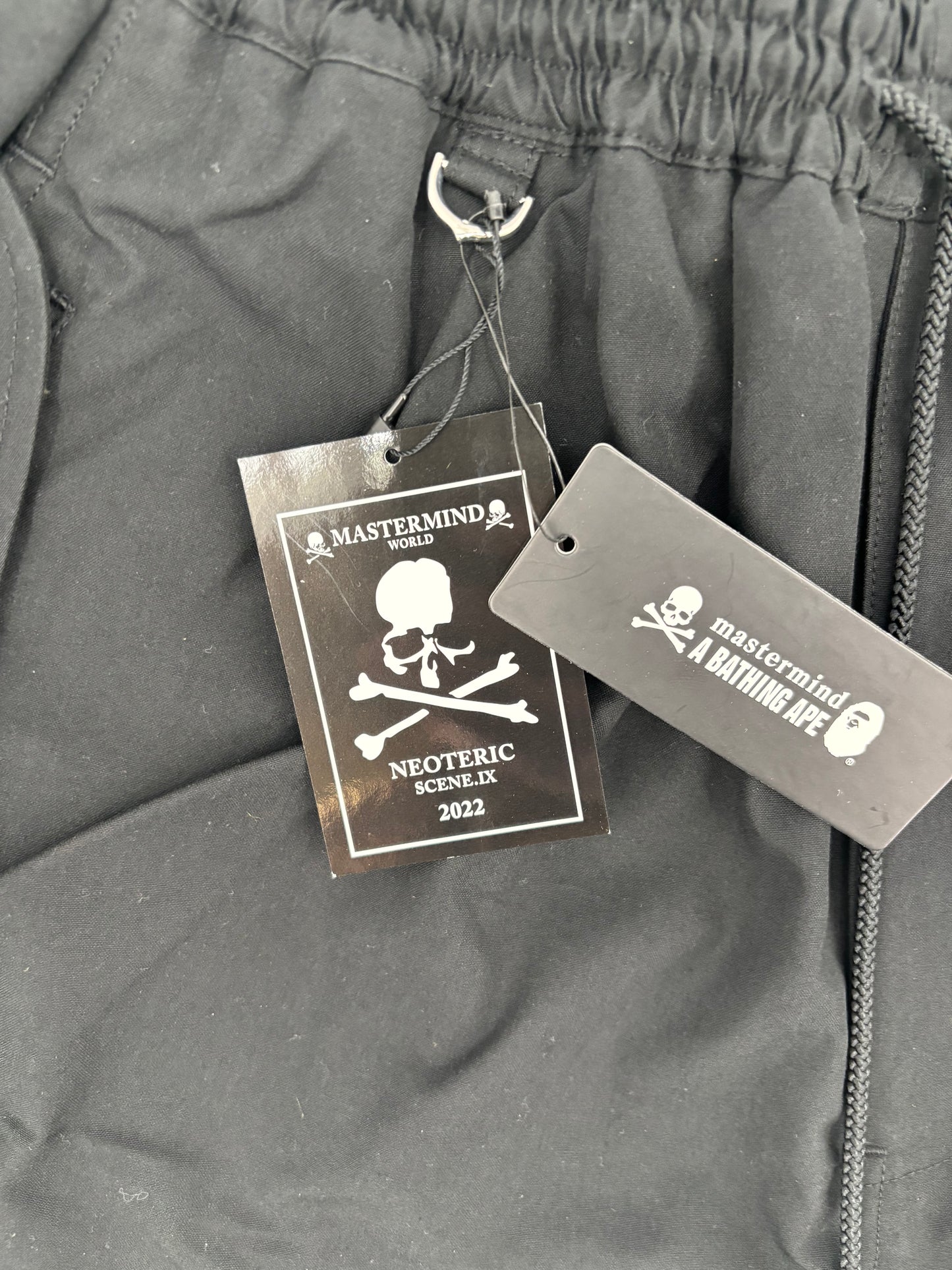 Mastermind World Black Chino Cargo Pants Size Large (MSRP: $1,574)