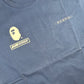 BAPE X Pagani Navy Blue ABC Camo T-Shirt Size Small