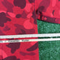 BAPE Color Camo College Red Crewneck Sweater Size XXL