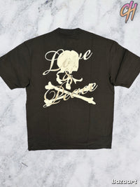 Mastermind World 'Love & Peace' Black T-Shirt Size Medium (MSRP: $889.00)