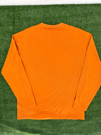 Moncler Orange Oval Logo Long Sleeve Shirt Size XL(MSRP: $440)