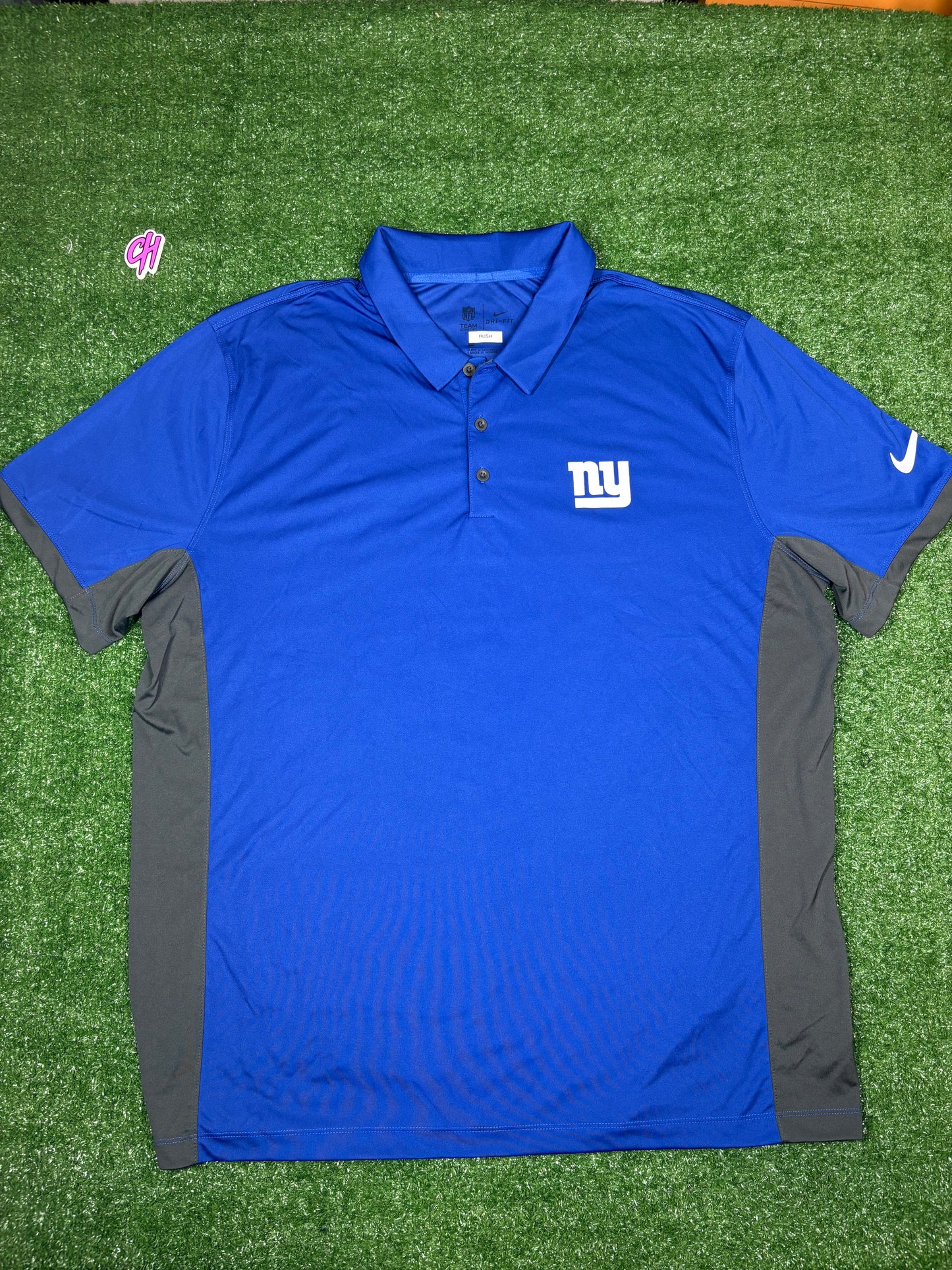 NFL New York Giants Nike Dri-Fit Team Polo Size XXL (New W/O Tags)