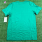 Nike Air Men's Brand New Chest Swoosh Green T-Shirt - Size Medium