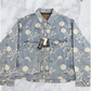 Mastermind Vs. Bape Monogram Denim Trucker Jacket Size Small