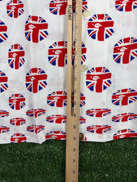 Bape London Union Jack Button-Up S/S Shirt Size Medium
