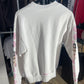 Chrome Hearts Deadly Doll White Pin Up Sweatshirt PRE OWNED