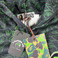 Bape X Razer Neon Camo Full-Zip Hoodie Size Large