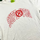 Supervsn White 'Arch Logo' Men's T-Shirt (USED) - Size XL