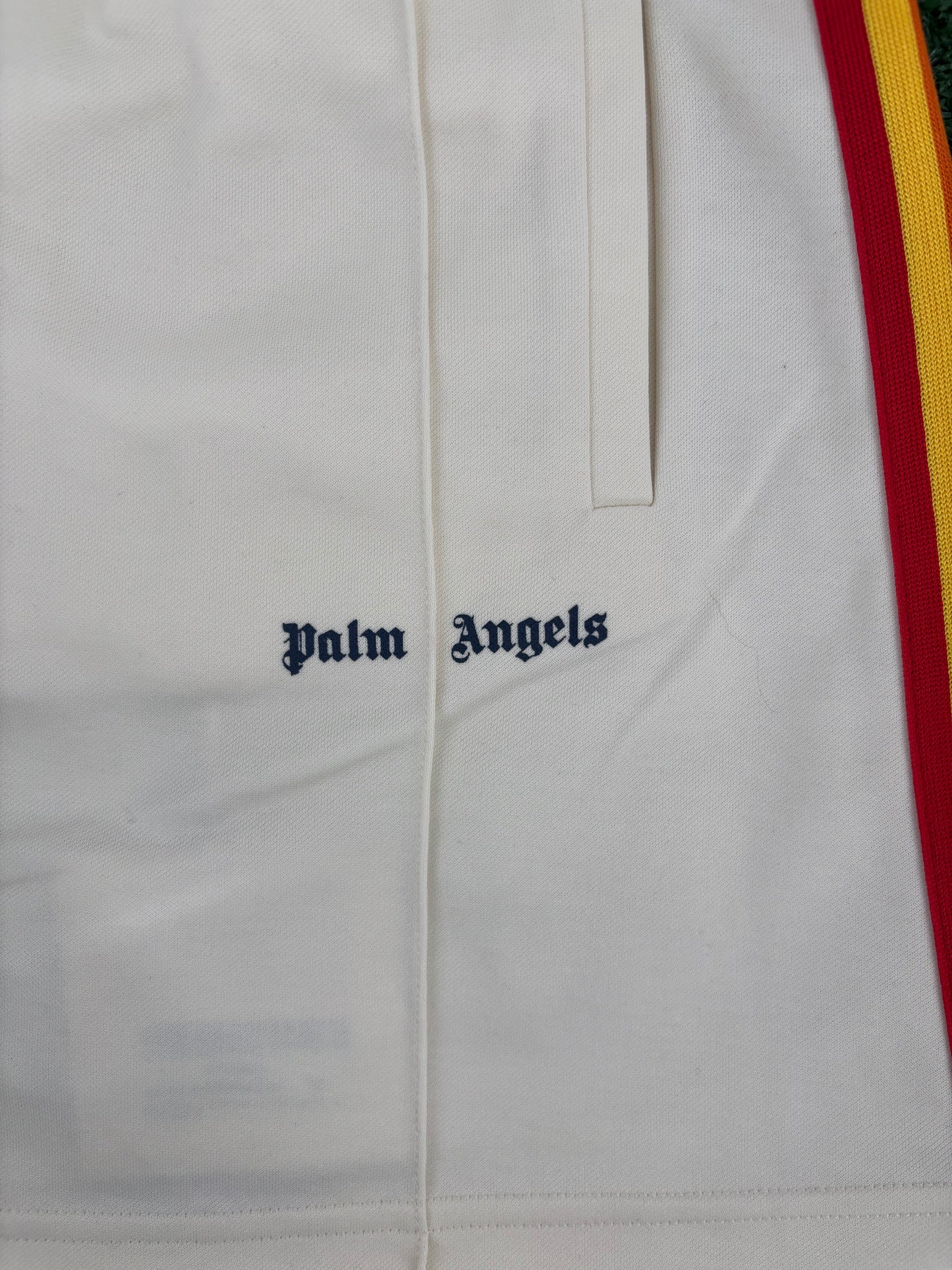 Palm Angels Girls Track Skirt Off White  MSRP:$260.00
