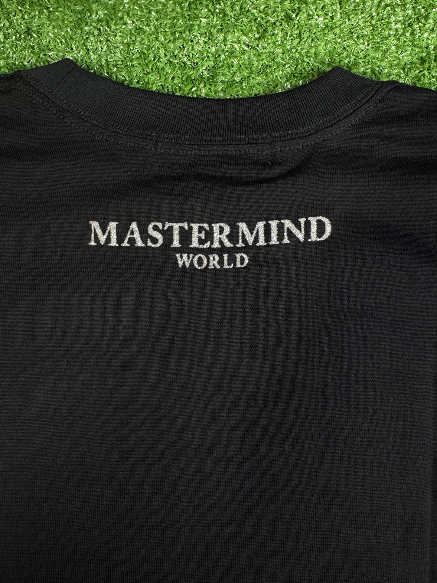 Mastermind World Boxy High Black S/S T-Shirt Size Small
