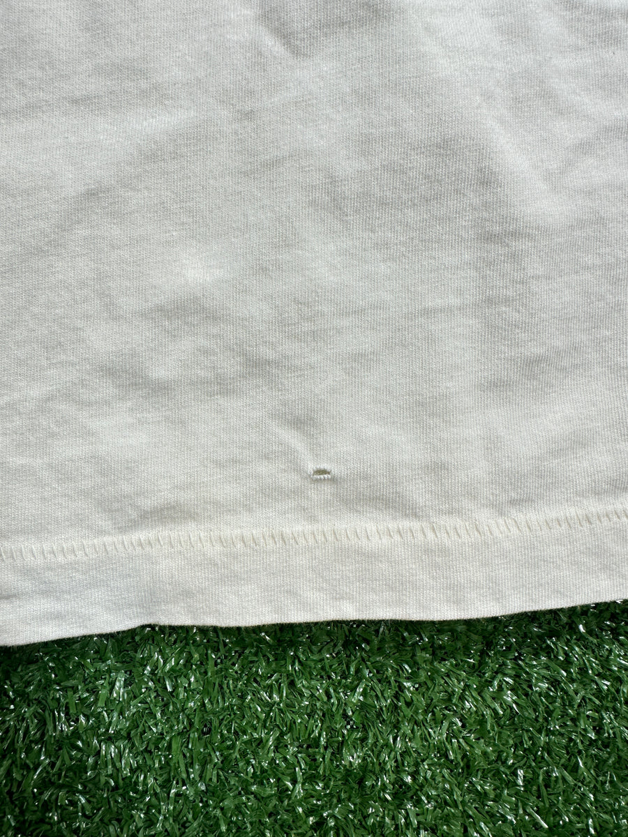 Supervsn White 'Arch Logo' Men's T-Shirt (USED) - Size XL