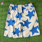 Bape Bapesta Pattern Grey Beach Shorts Size XL