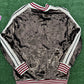 Palm Angels Women Brown Sequined Track Jacket Size Medium (MSRP: $707.00)