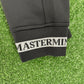 Mastermind Color Ribbed Black Track Pants Size Large (MSRP: $1,279)