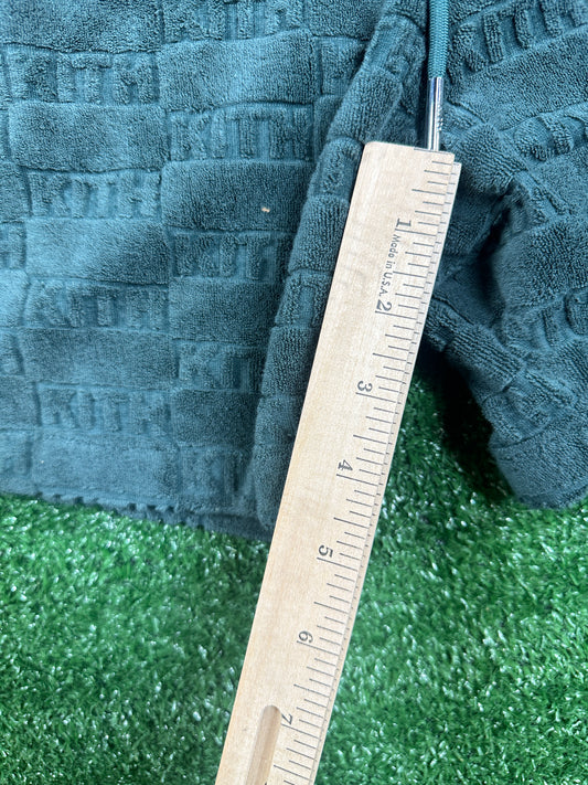 Kith Graham Velour Forest Green Men's Shorts (USED) - Size XL