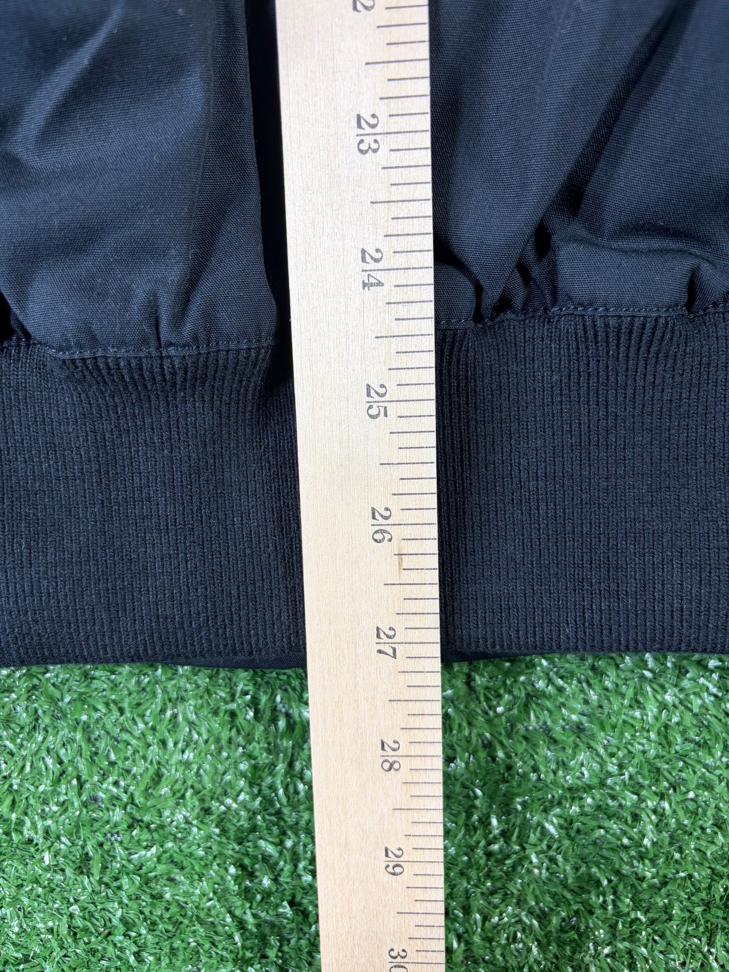 Bape X Fred Perry Black Harrington Jacket Size Large