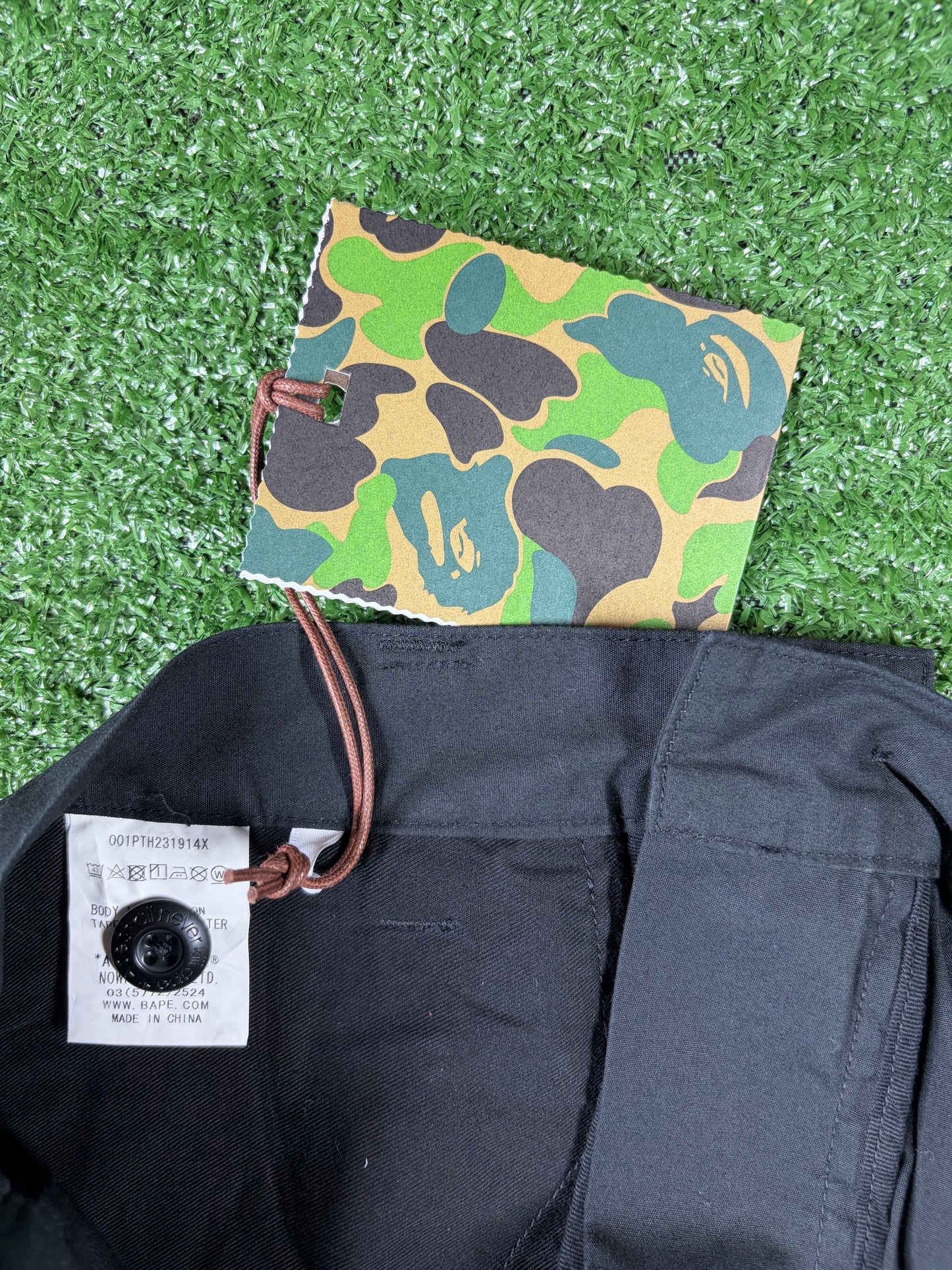 Bape X Jessie Reyez 6 Pocket Black Cargo Pants Size Small